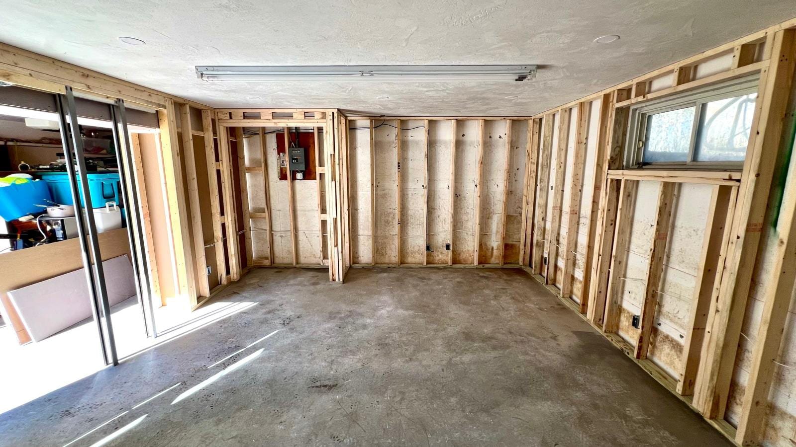 Basement Storage & Gym