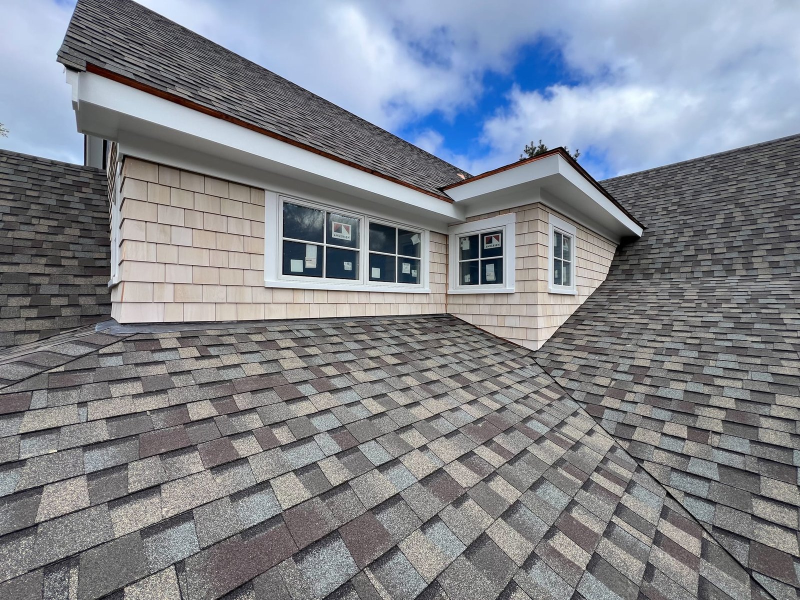 Shingle Roof & Gutters